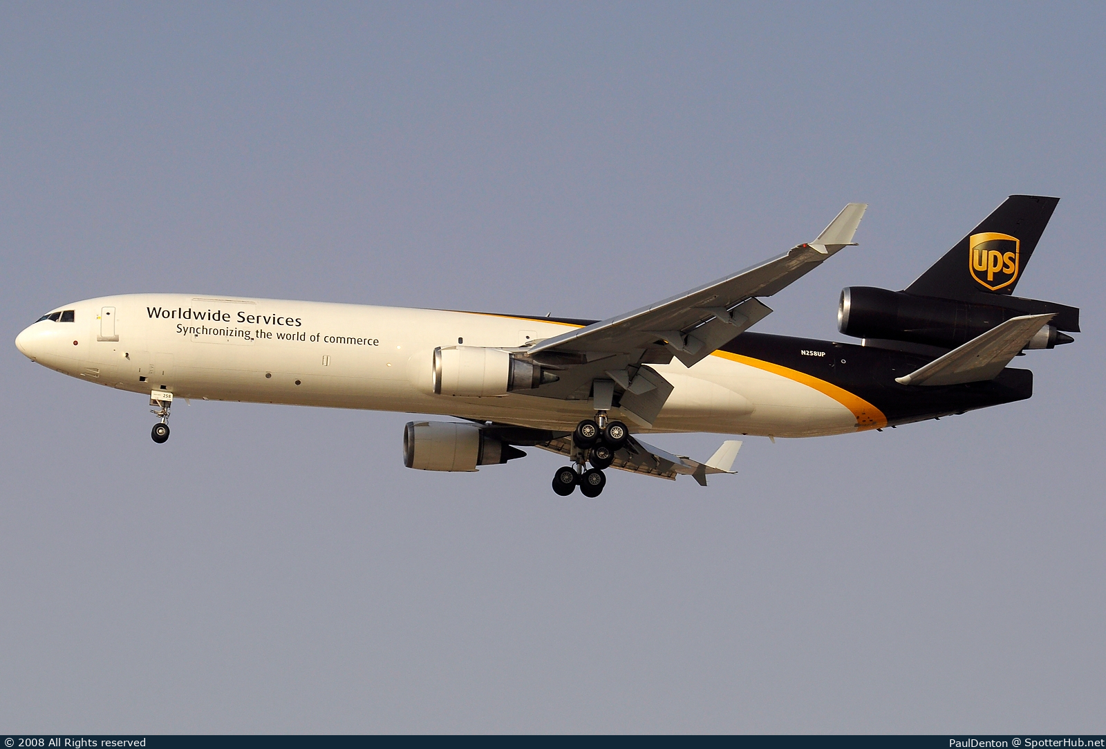 Photo of N258UP - McDonnell Douglas MD-11(F) operated by UPS United Parcel Service