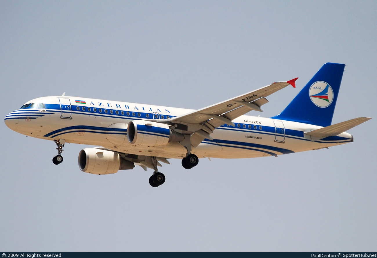 Photo of 4K-AZ04 - Airbus A319-111 operated by Azerbaijan Airlines