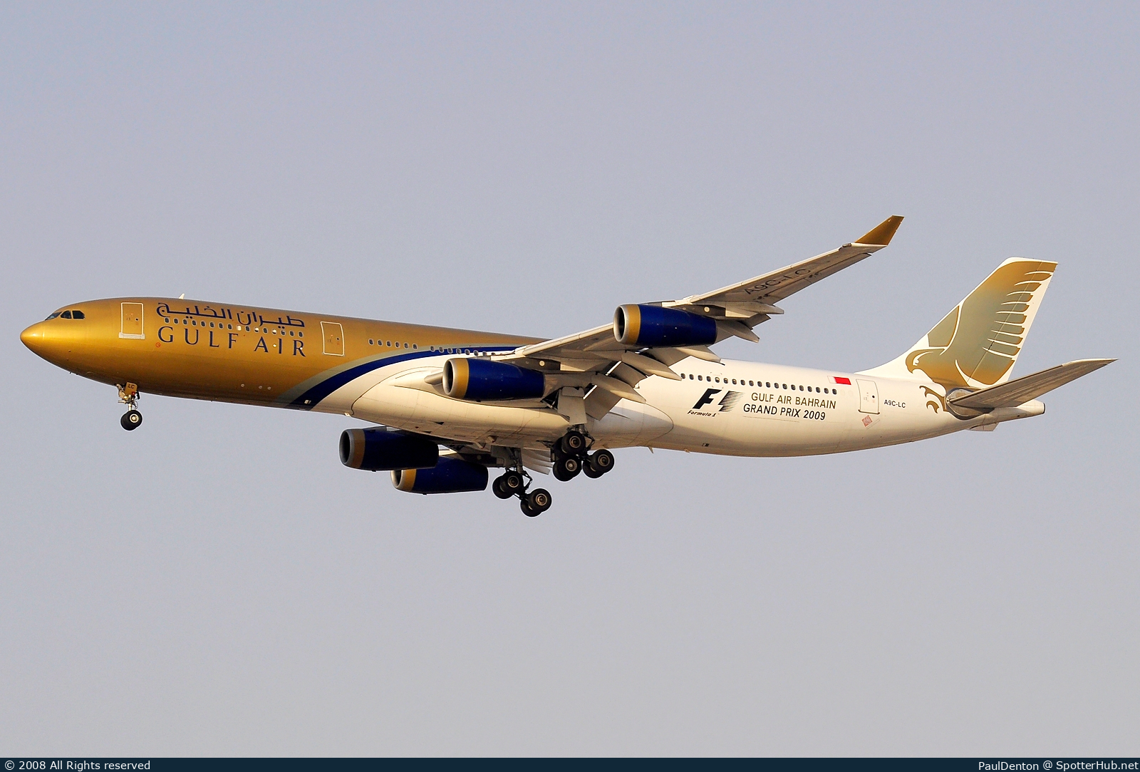 Photo of A9C-LC - Airbus A340-312 operated by Gulf Air