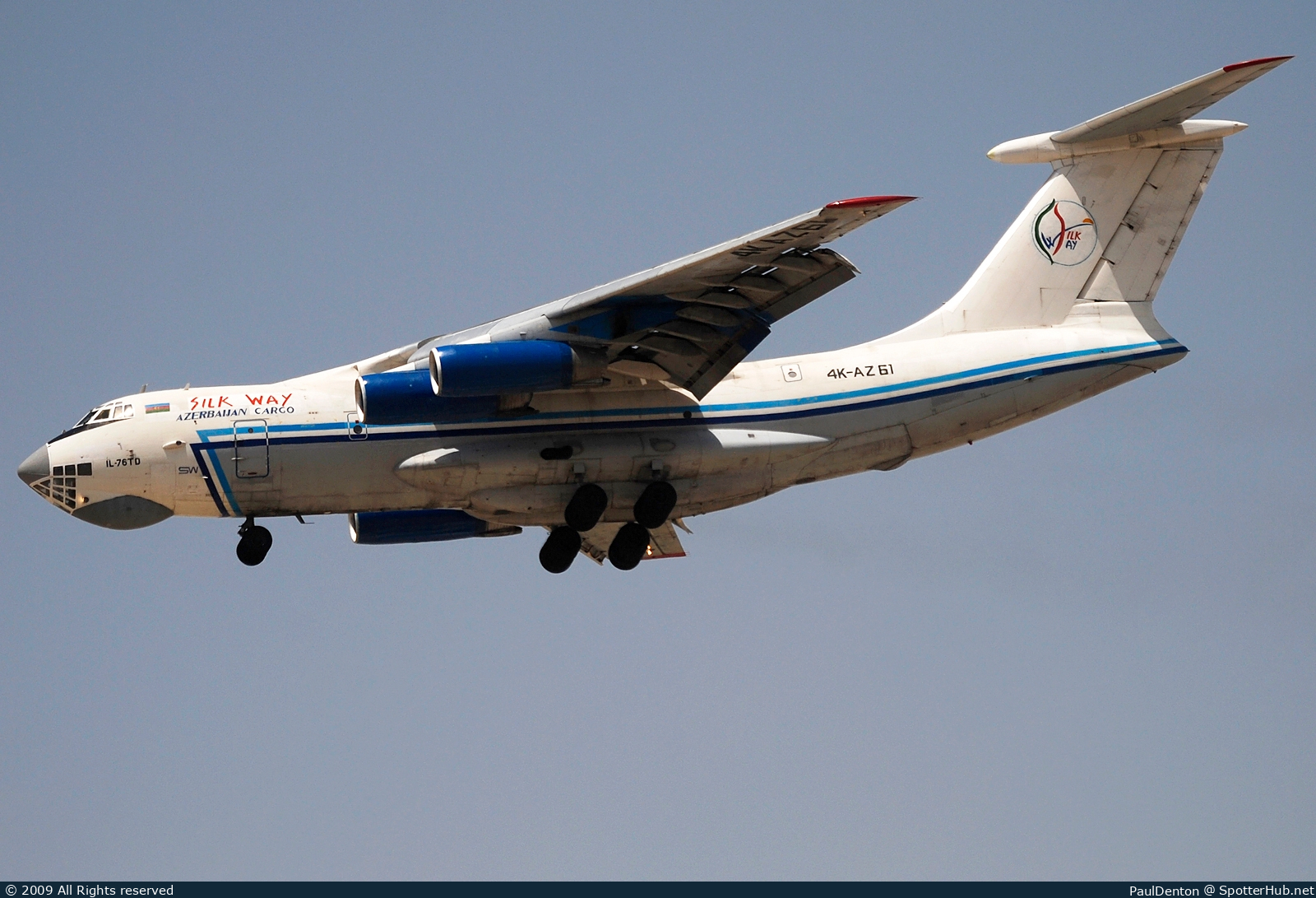 Photo of 4K-AZ61 - Ilyushin Il-76TD operated by Silk Way Airlines