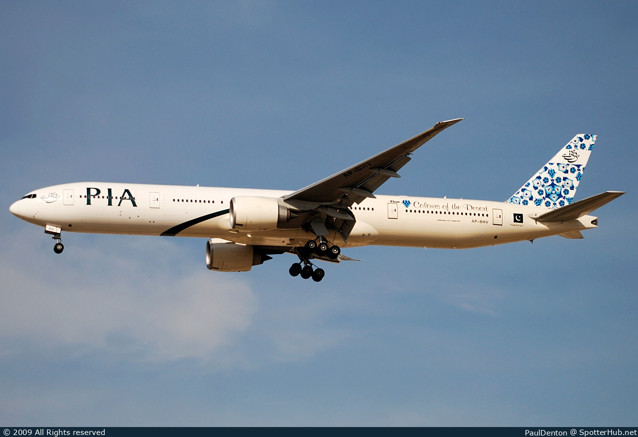 Photo of AP-BHV - Boeing 777-340(ER) operated by PIA Pakistan International Airlines