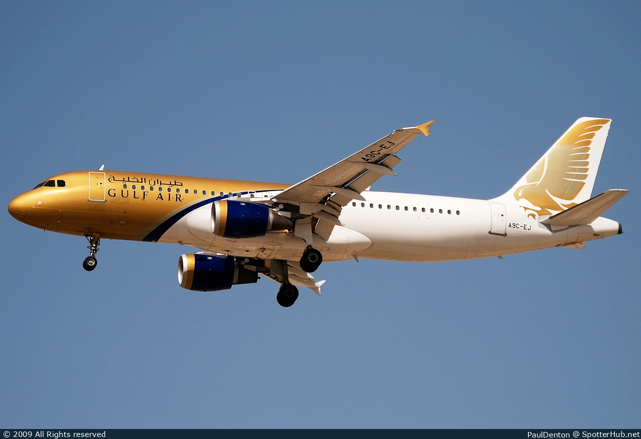 Photo of A9C-EJ - Airbus A320-212 operated by Gulf Air