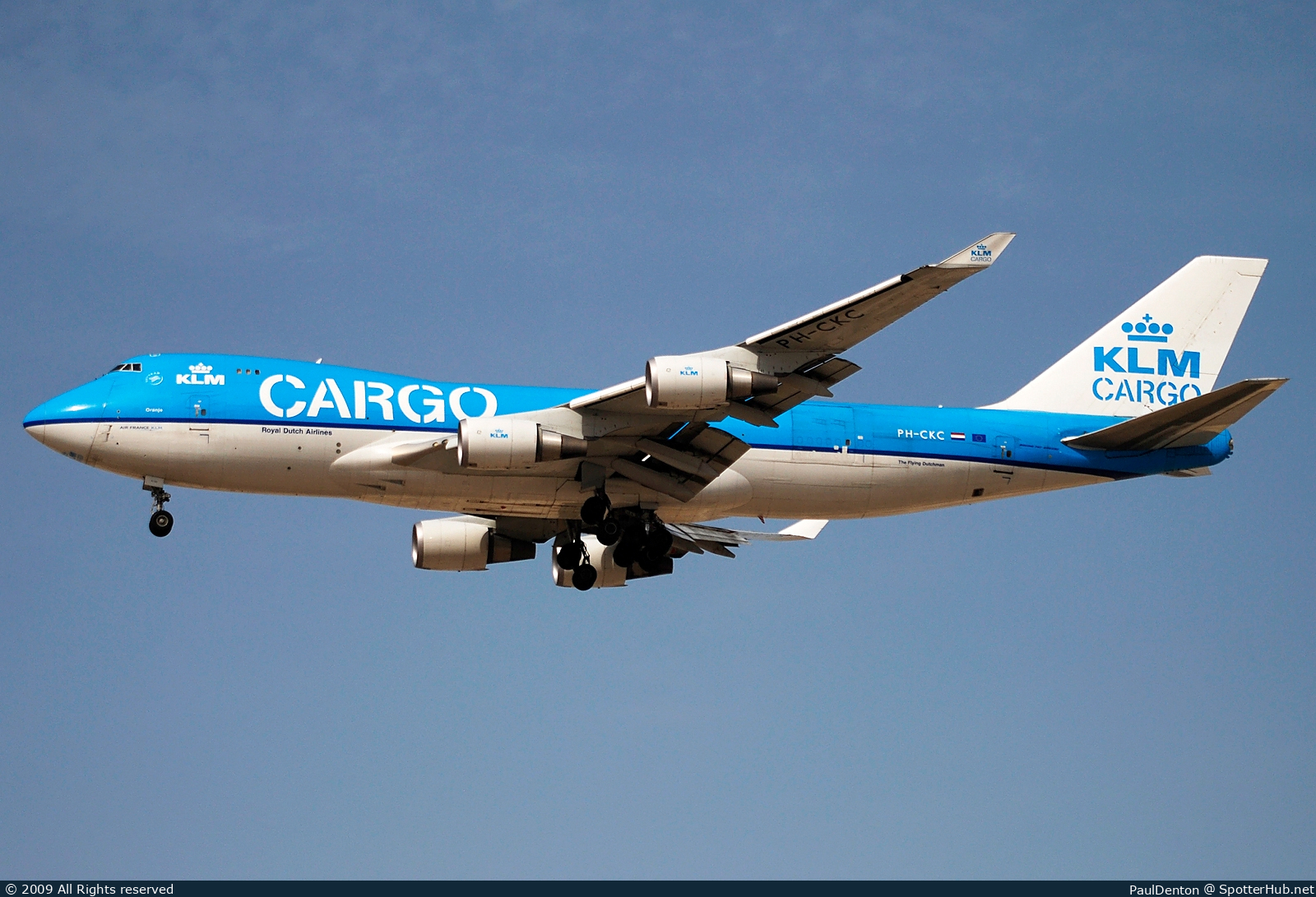 Photo of PH-CKC - Boeing 747-406F(ER) operated by KLM Cargo (opb Martinair)