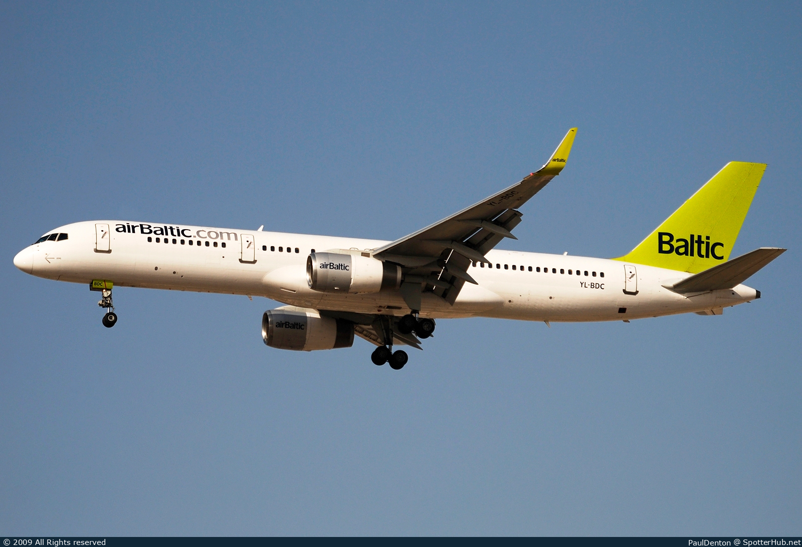 Photo of YL-BDC - Boeing 757-256 operated by airBaltic