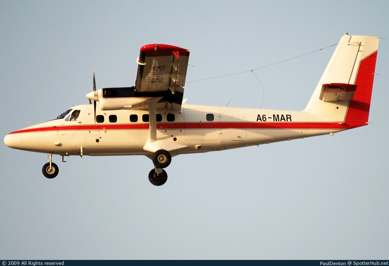 Photo of A6-MAR - De Havilland Canada DHC-6-300 Twin Otter operated by Private