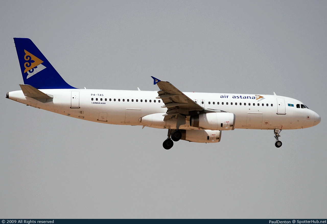 Photo of P4-TAS - Airbus A320-232 operated by Air Astana
