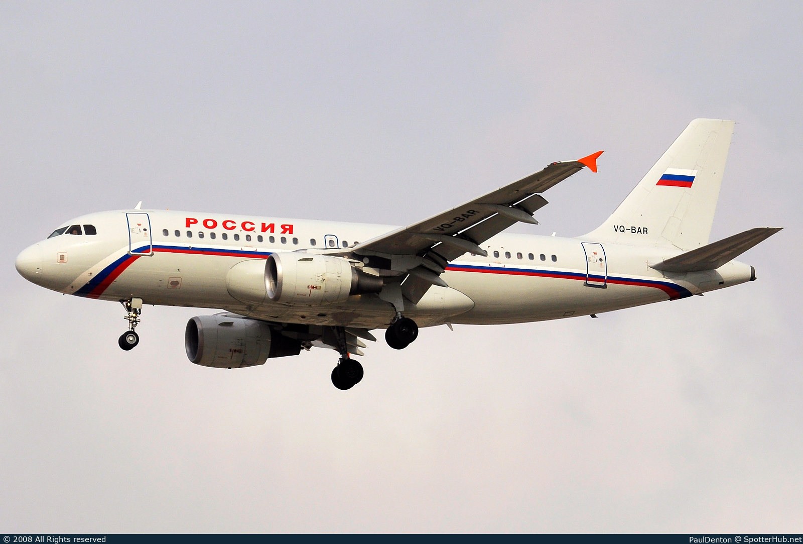 Photo of VQ-BAR - Airbus A319-111 operated by Rossiya Airlines
