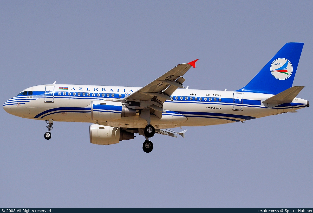 Photo of 4K-AZ04 - Airbus A319-111 operated by Azerbaijan Airlines