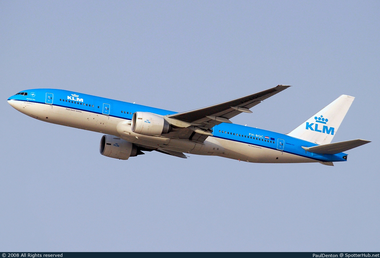 Photo of PH-BQC - Boeing 777-206(ER) operated by KLM Royal Dutch Airlines