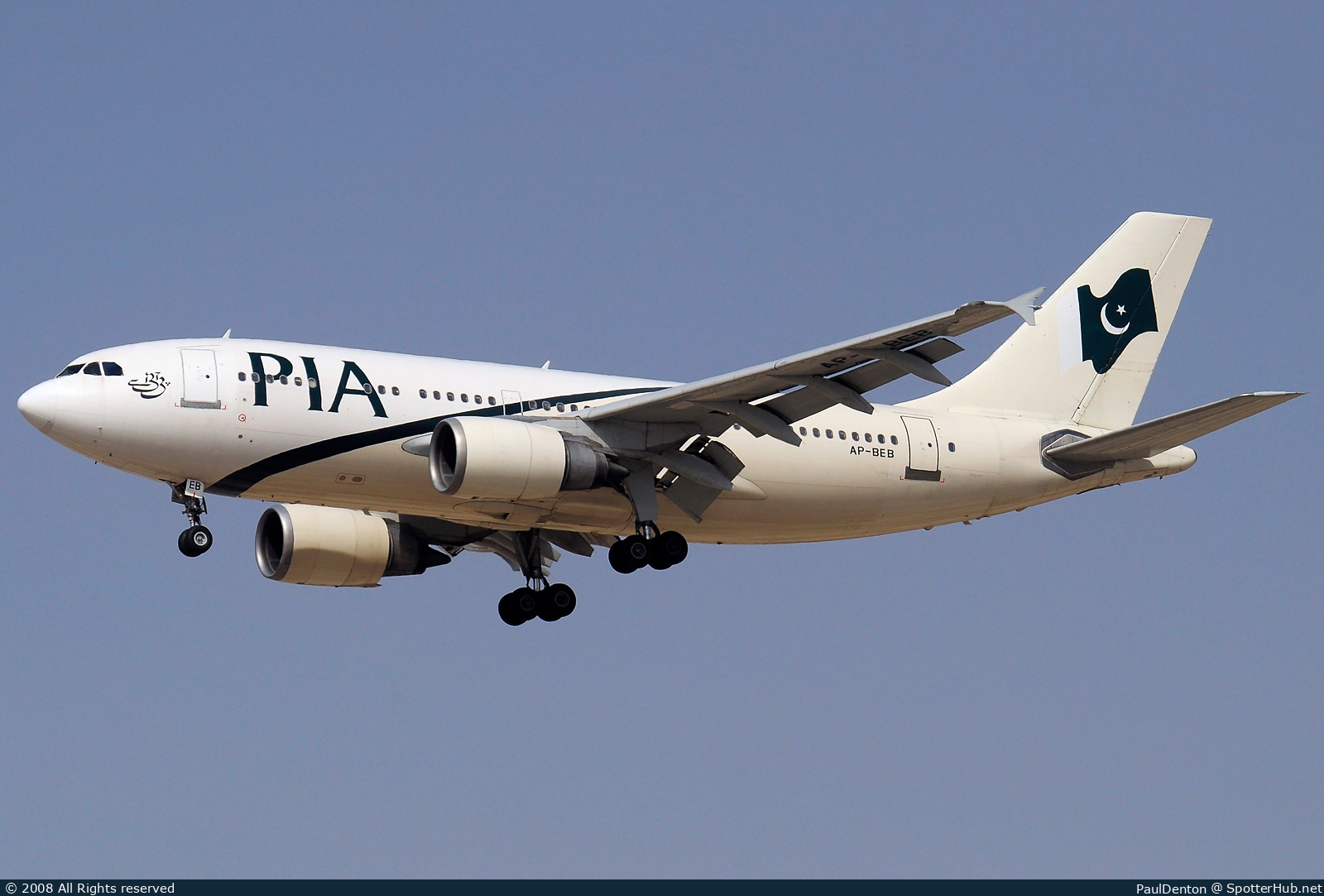Photo of AP-BEB - Airbus A310-308 operated by PIA Pakistan International Airlines