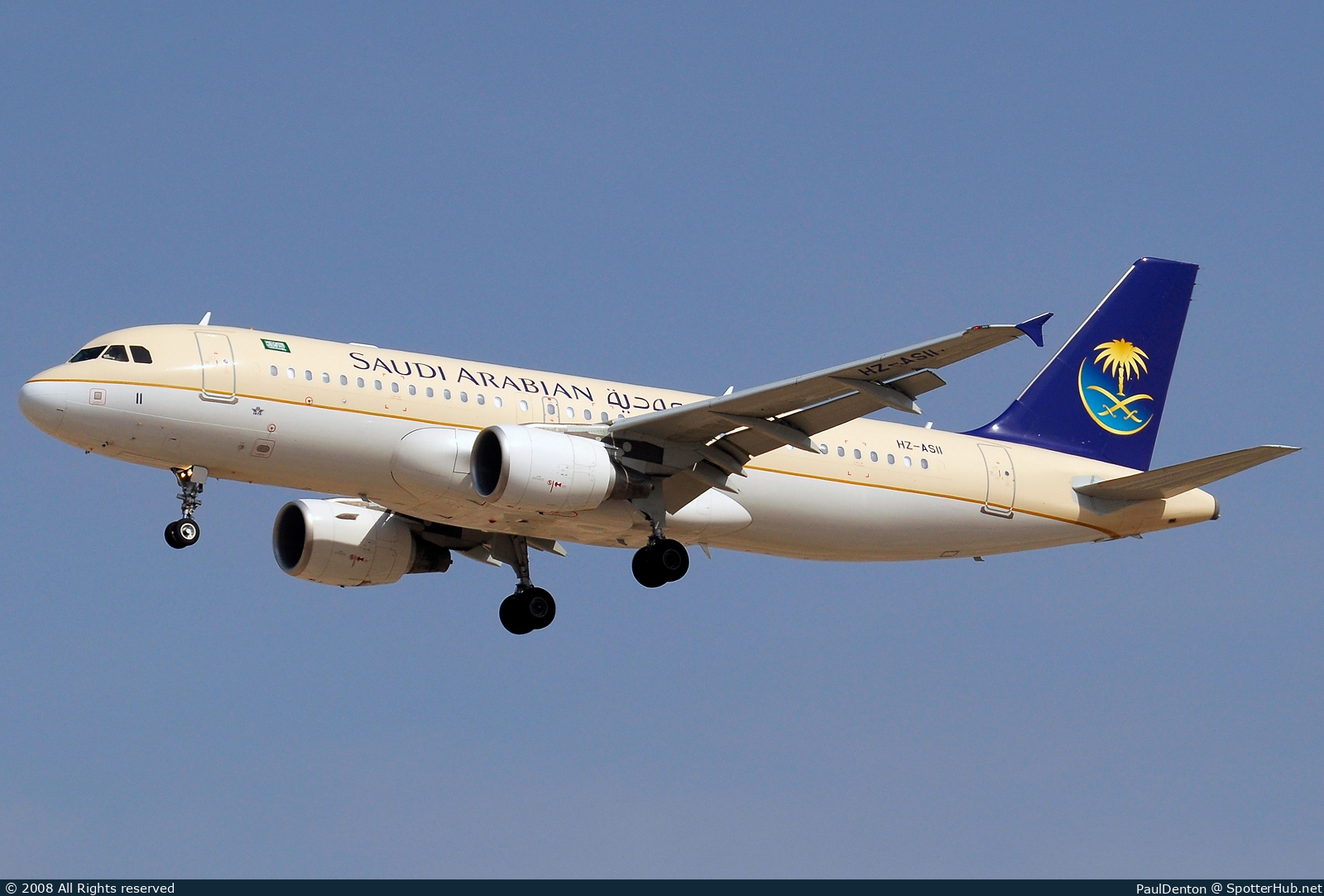 Photo of HZ-AS11 - Airbus A320-214 operated by Saudi Arabian Airlines