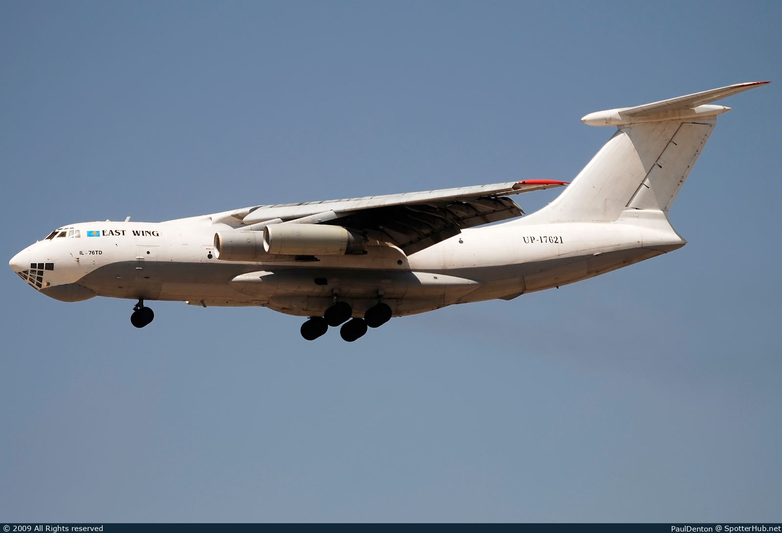 Photo of UP-I7621 - Ilyushin Il-76TD operated by East Wing
