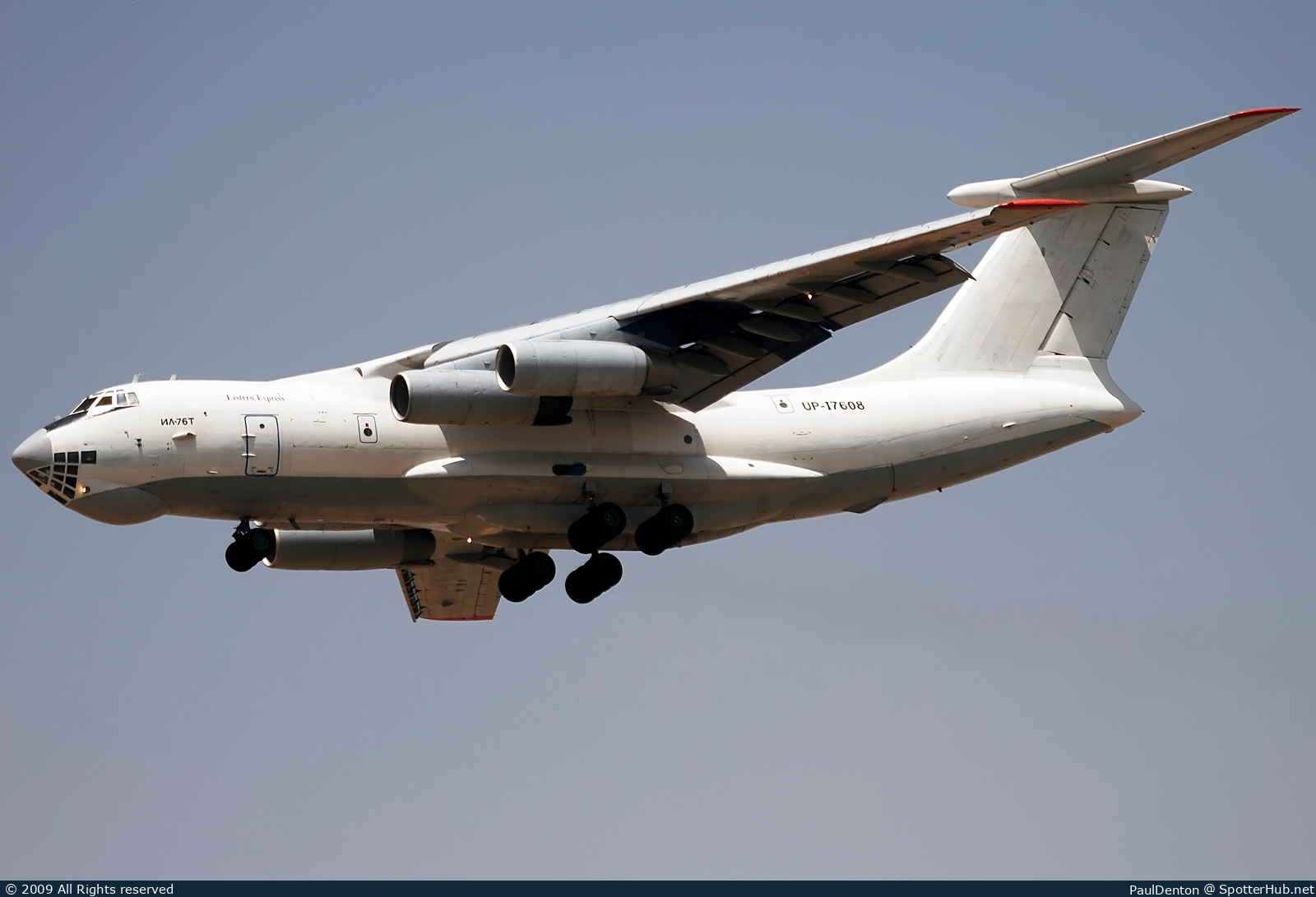 Photo of UP-I7608 - Ilyushin Il-76T operated by Eastern Express