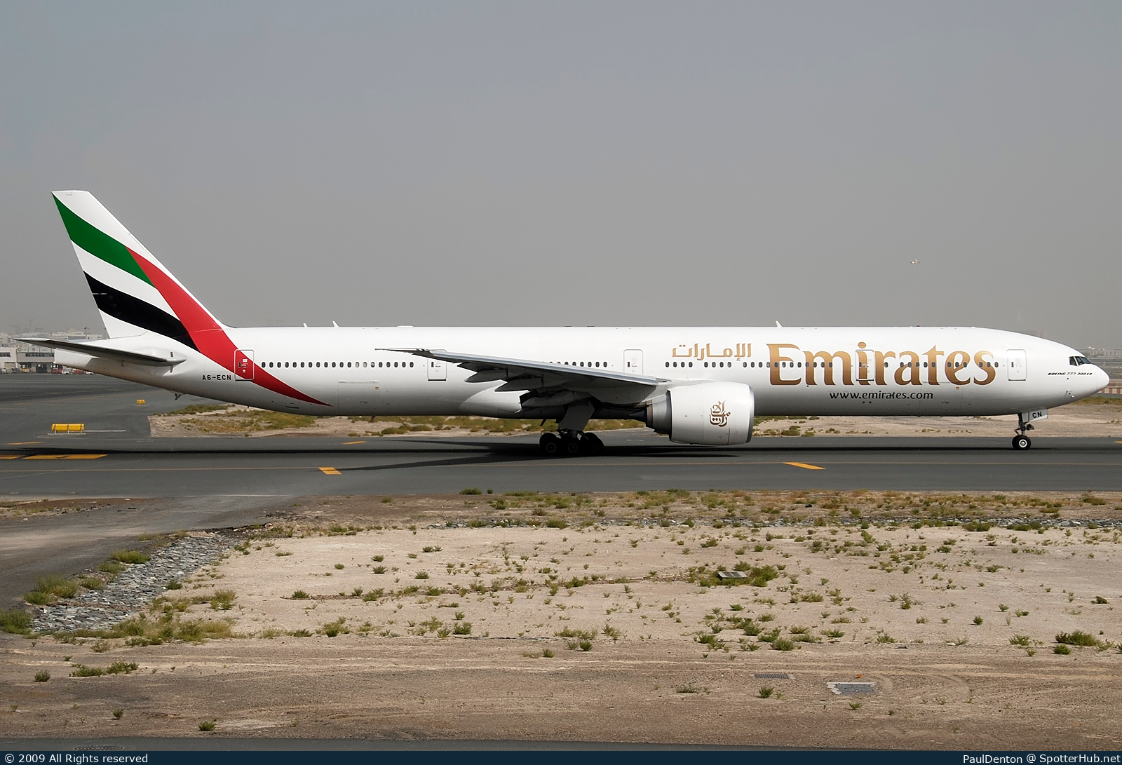 Photo of A6-ECN - Boeing 777-36N(ER) operated by Emirates