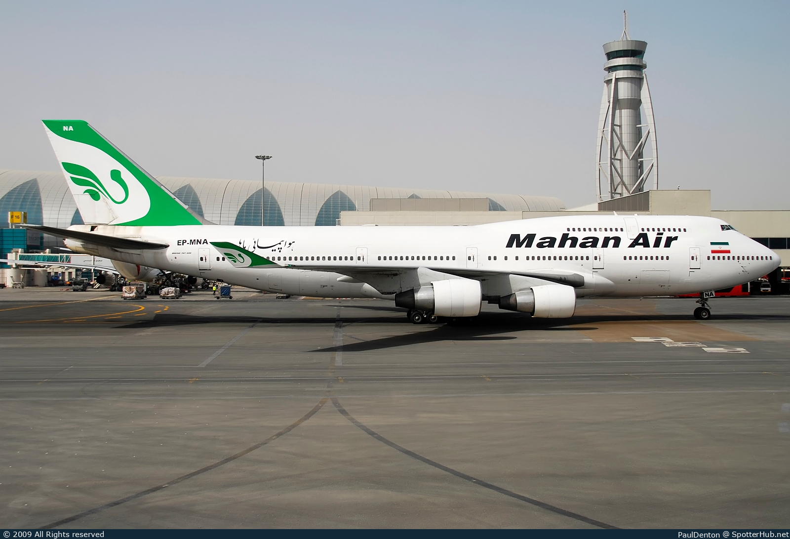 Photo of EP-MNA - Boeing 747-422 operated by Mahan Air