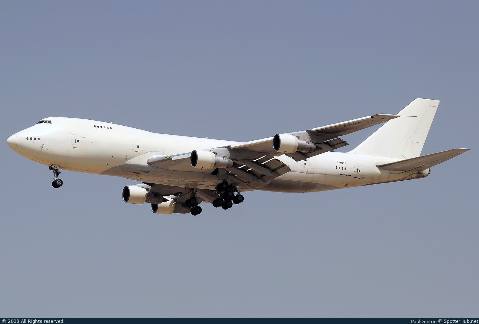 Photo of G-MKKA - Boeing 747-212B(SF) operated by MK Airlines