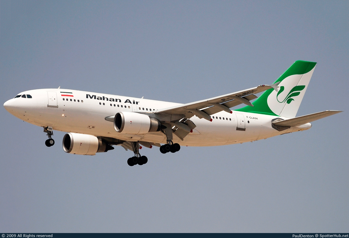 Photo of F-OJHH - Airbus A310-304 operated by Mahan Air