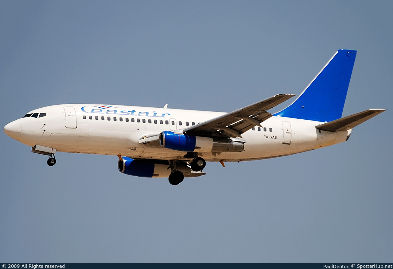 Photo of YA-GAE - Boeing 737-247(Adv) operated by East Air (opb Kam Air)