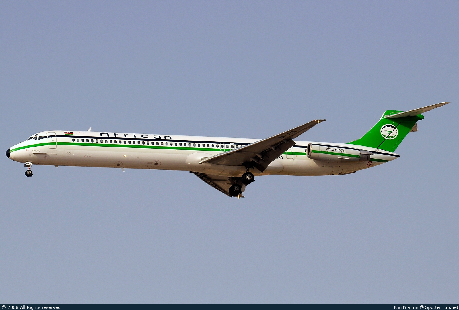 Photo of 5Y-AXN - McDonnell Douglas MD-82 operated by African Express Airways