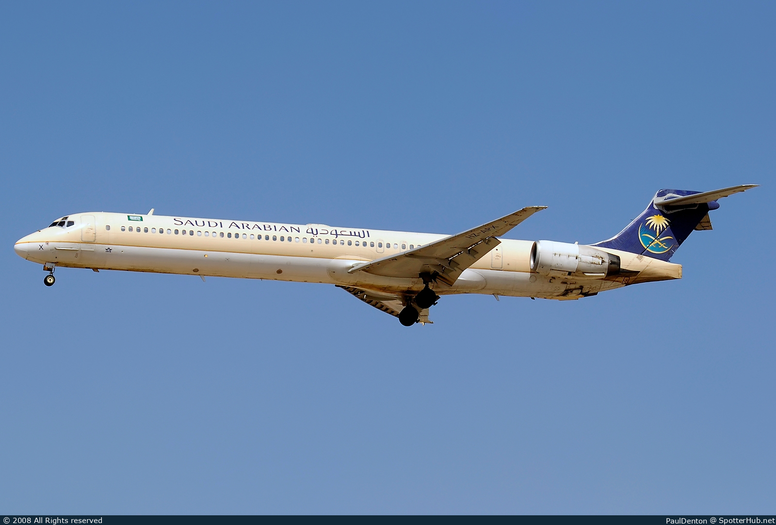 Photo of HZ-APX - McDonnell Douglas MD-90 operated by Saudi Arabian Airlines