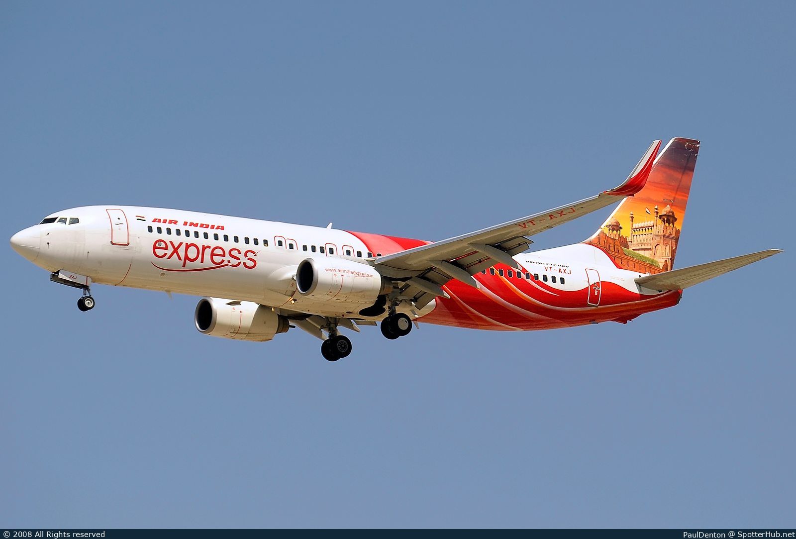 Photo of VT-AXJ - Boeing 737-8HG operated by Air India Express