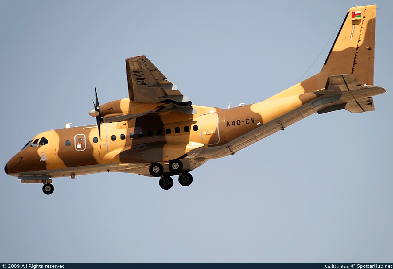 Photo of A4O-CV - CASA CN-235M-100 operated by Royal Oman Police