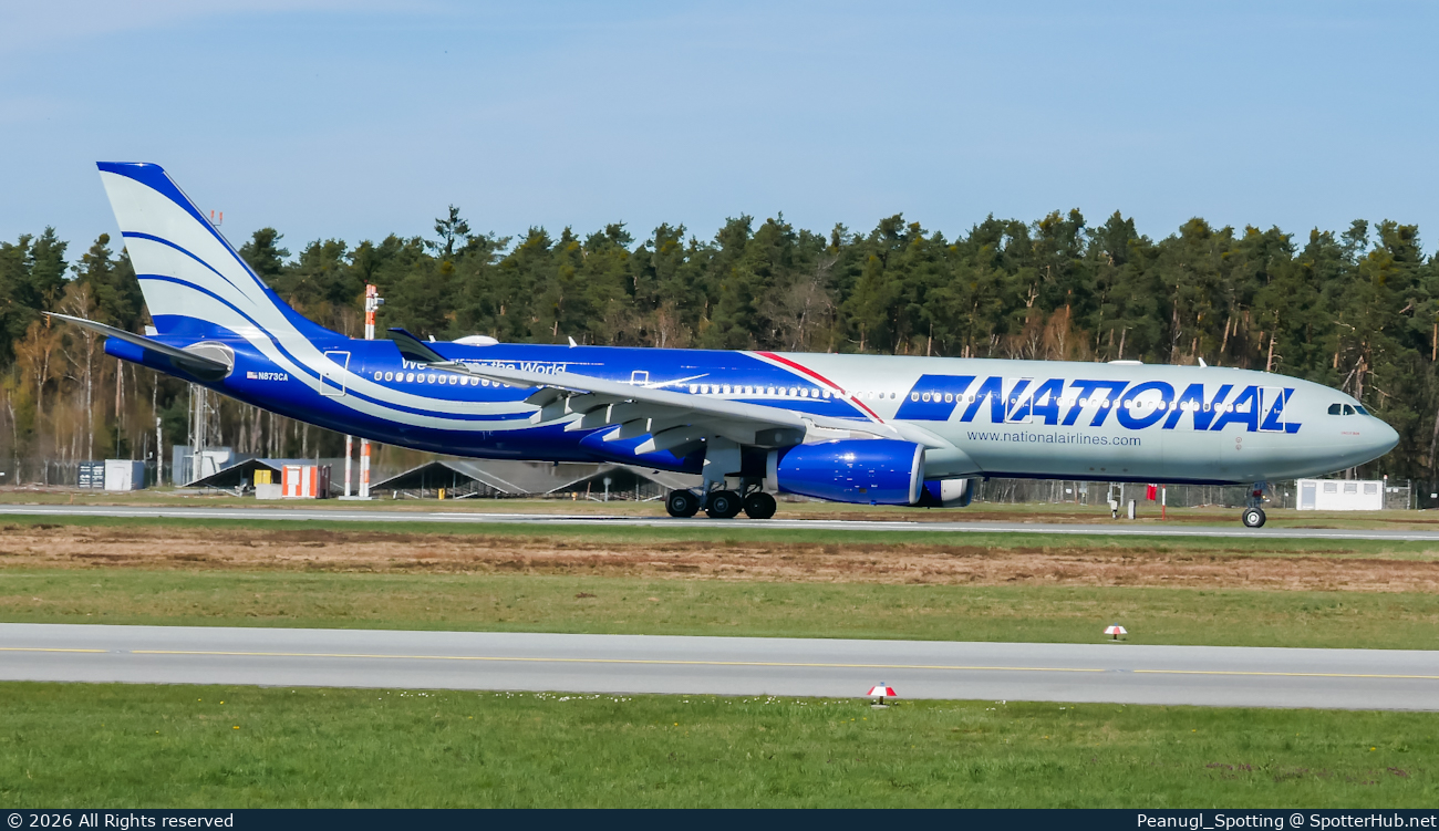 Photo of N873CA - Airbus A330-343 operated by National Airlines [2006]