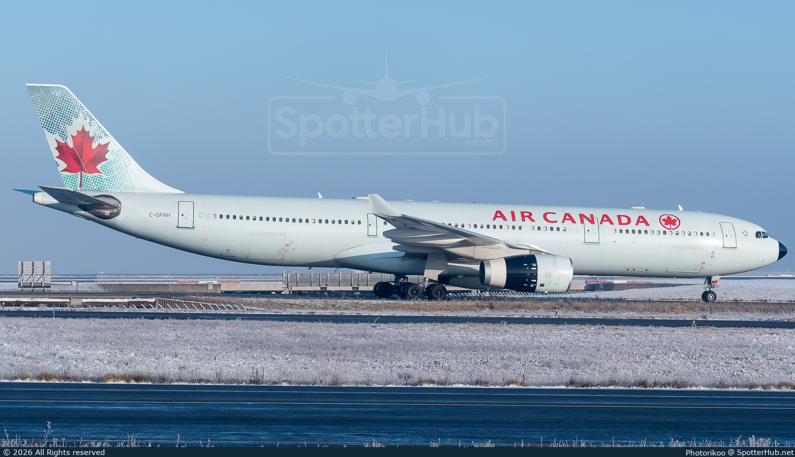Photo of C-GFAH - Airbus A330-343 operated by Air Canada