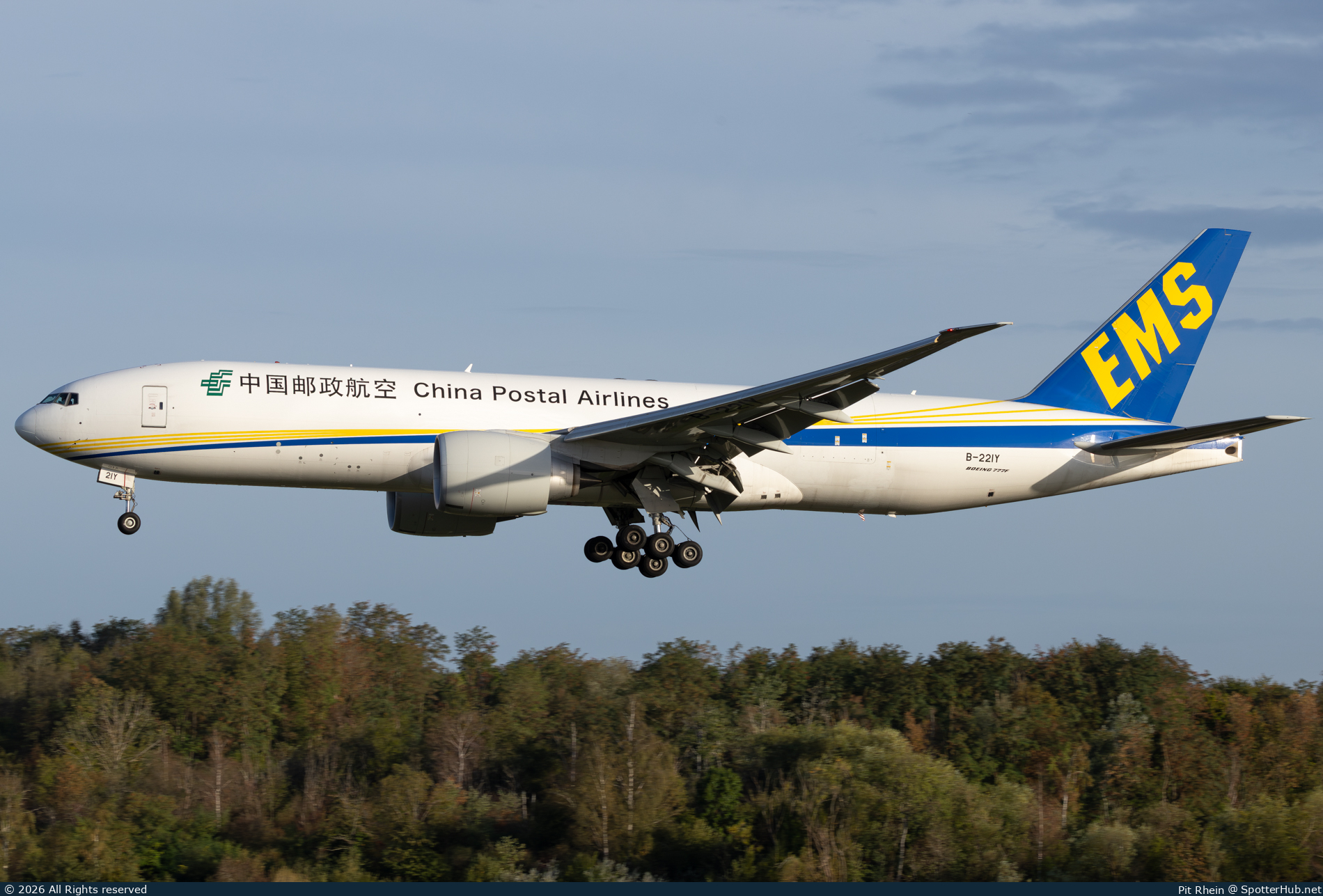 Photo of B-221Y - Boeing 777-F operated by China Postal Airlines