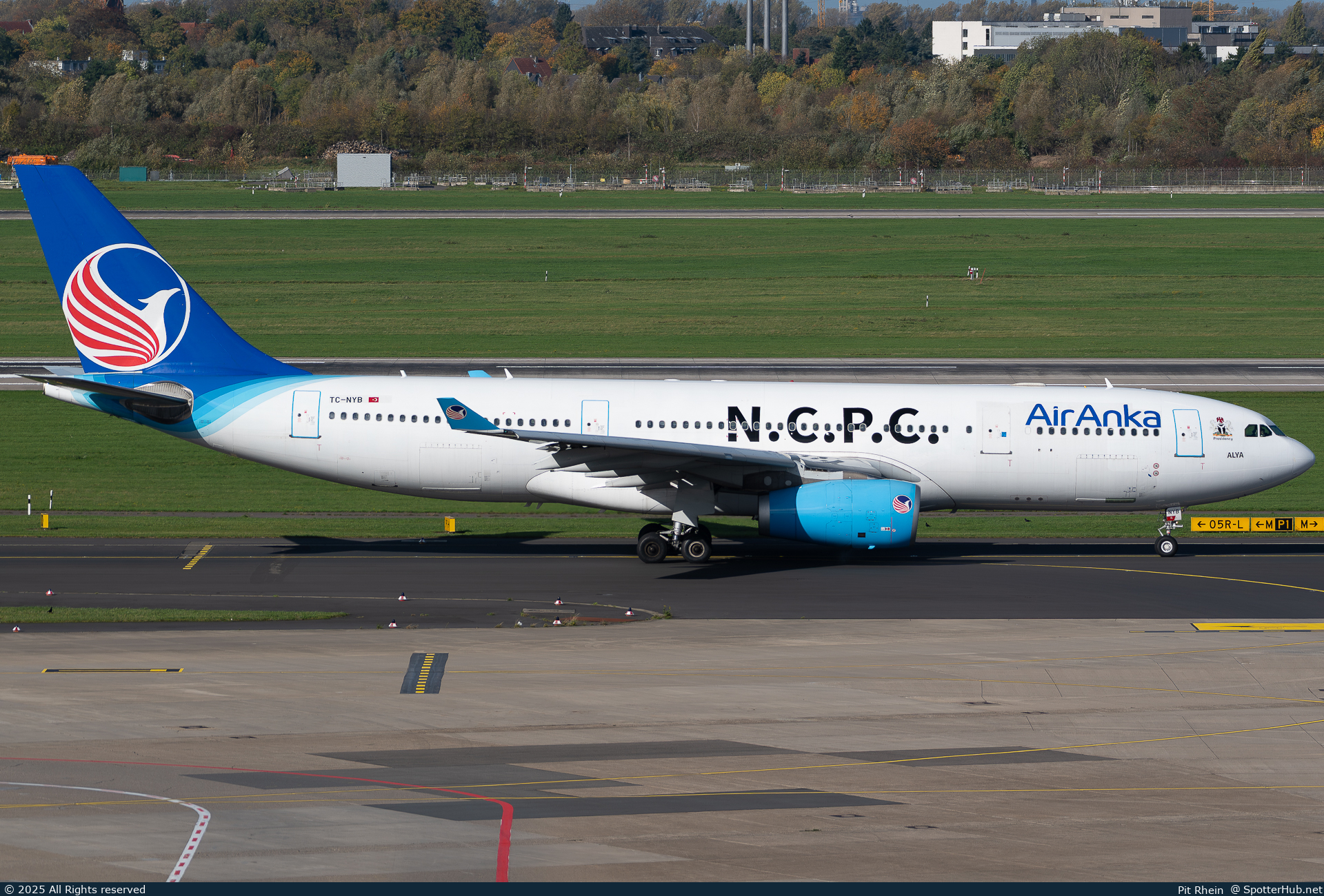 Photo of TC-NYB - Airbus A330-243 operated by Air Anka