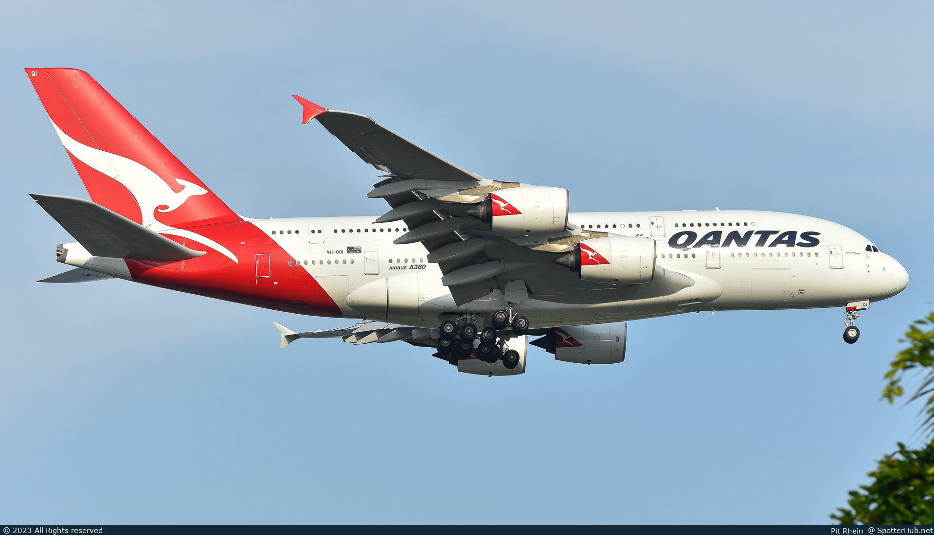 Photo of VH-OQI - Airbus A380-842 operated by Qantas