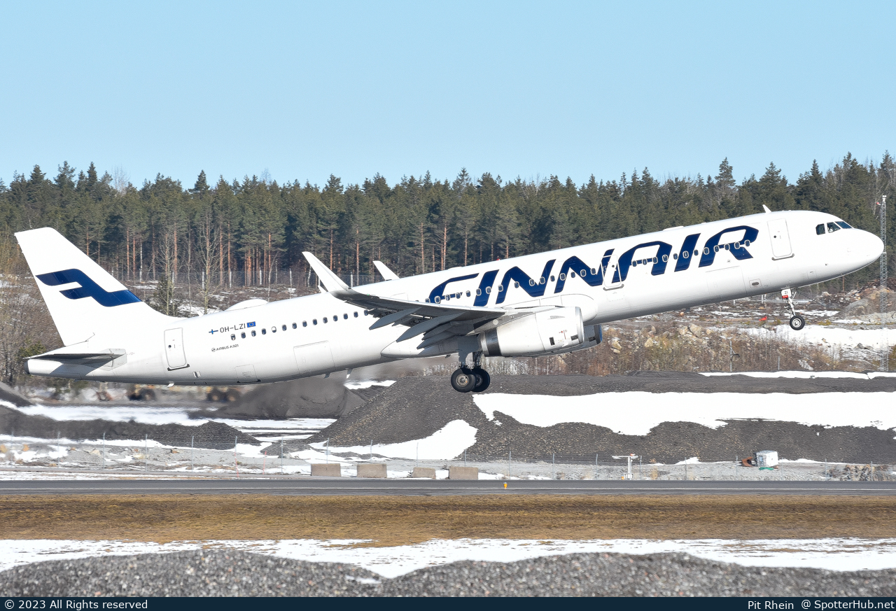 Photo of OH-LZI - Airbus A321-231 operated by Finnair