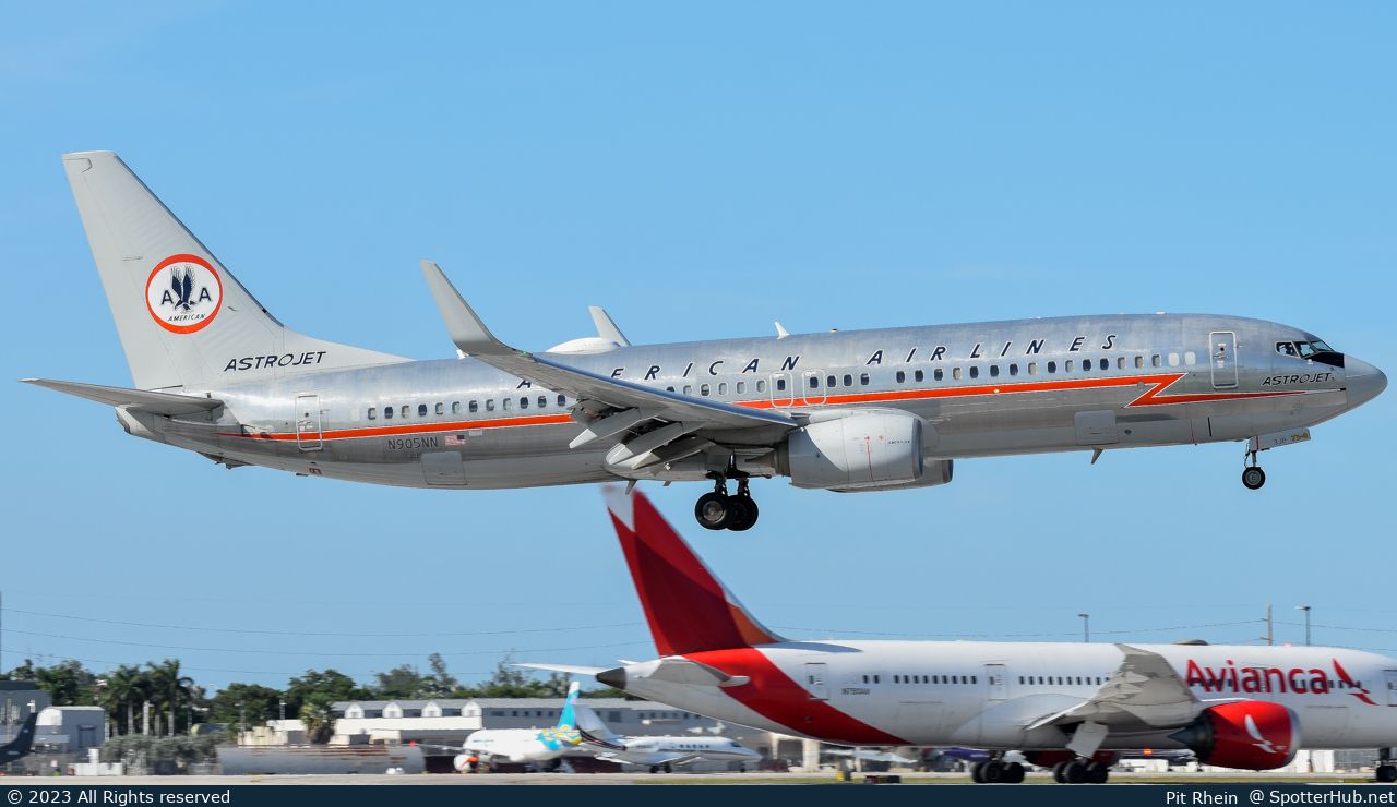 Photo of N905NN - Boeing 737-823 operated by American Airlines