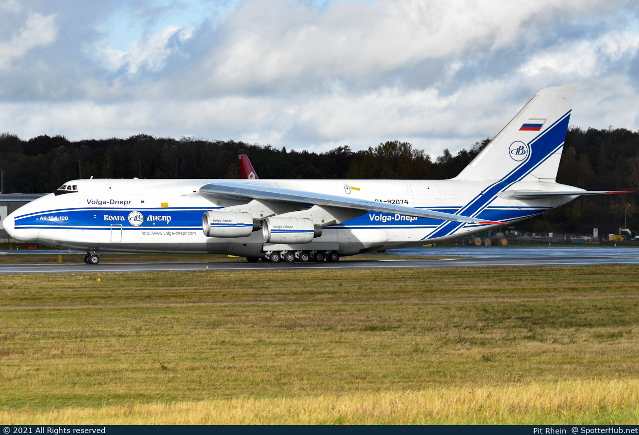 Photo of RA-82074 - Antonov An-124-100 Ruslan operated by Volga-Dnepr Airlines