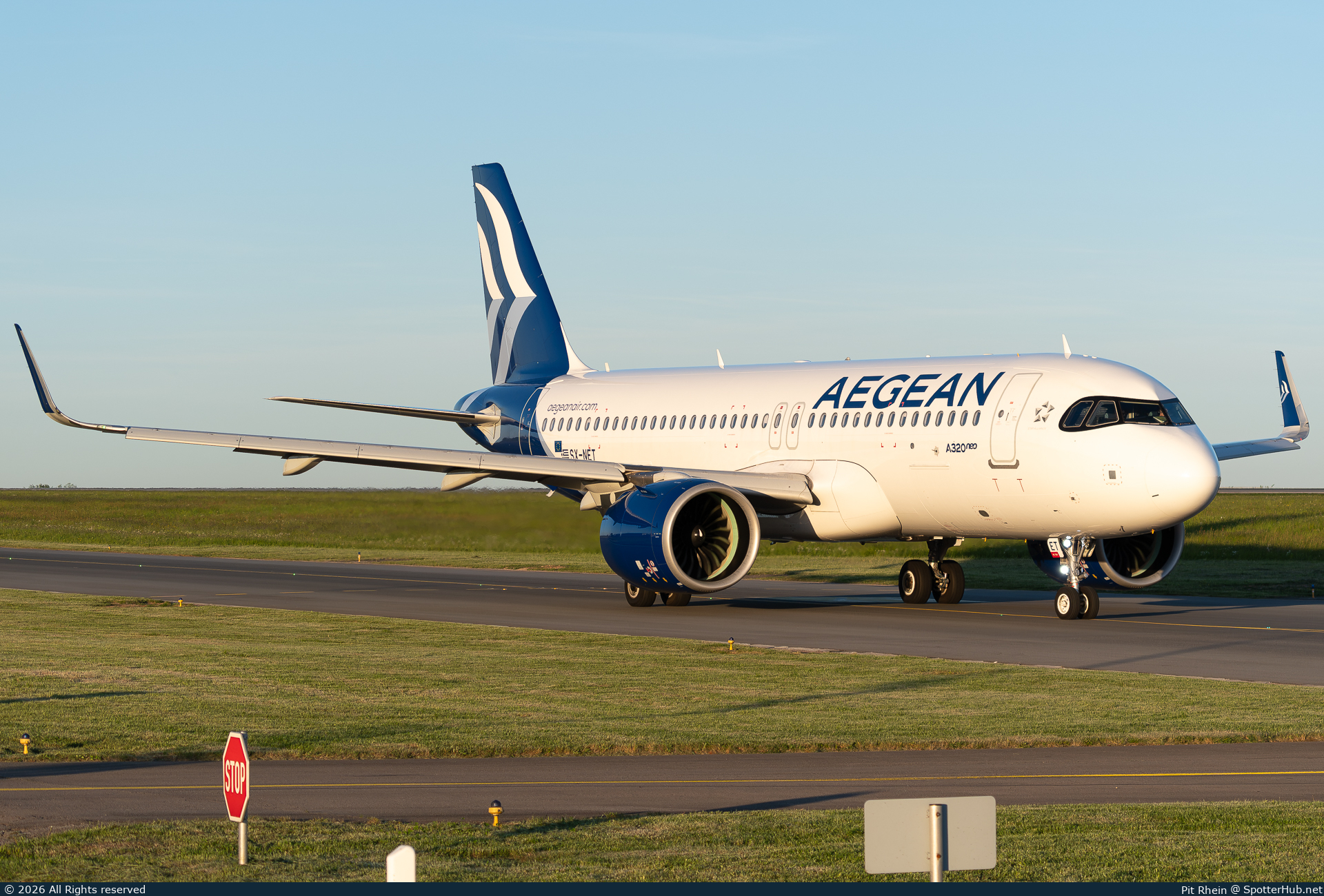 Photo of SX-NET - Airbus A320-271N operated by Aegean Airlines