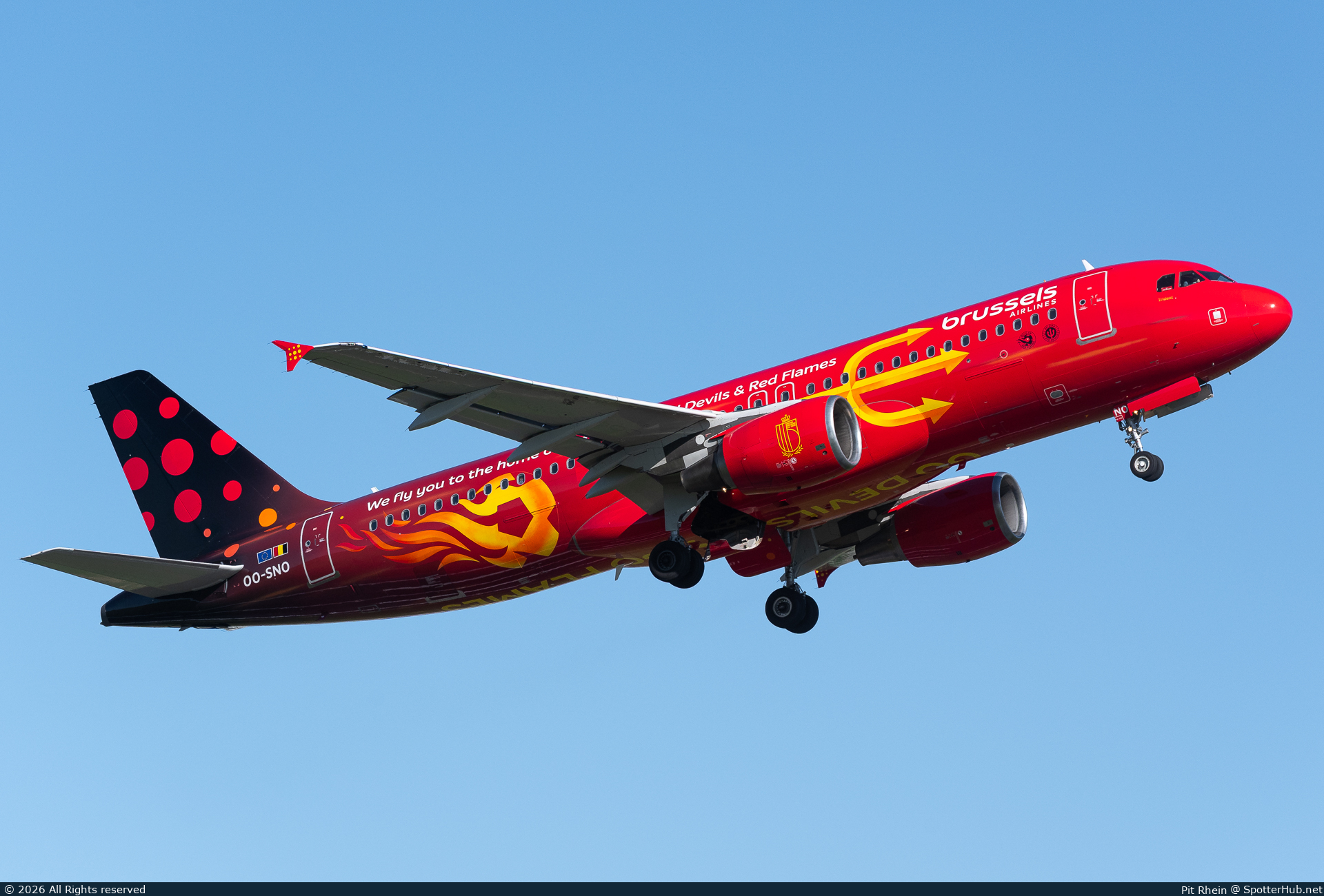 Photo of OO-SNO - Airbus A320-214 operated by Brussels Airlines