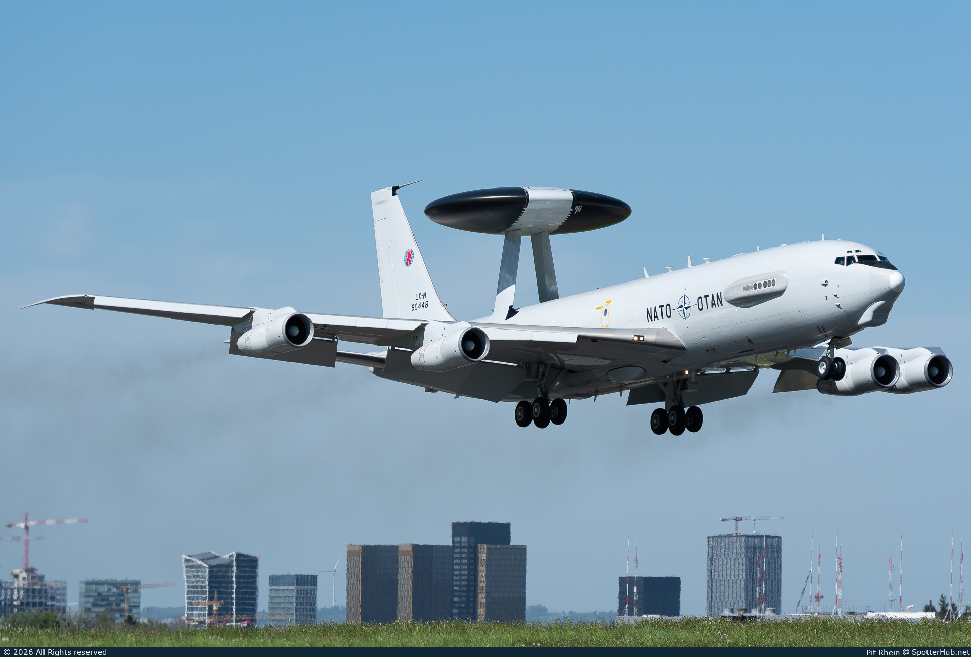 Photo of LX-N90448 - Boeing E-3A Sentry operated by NATO