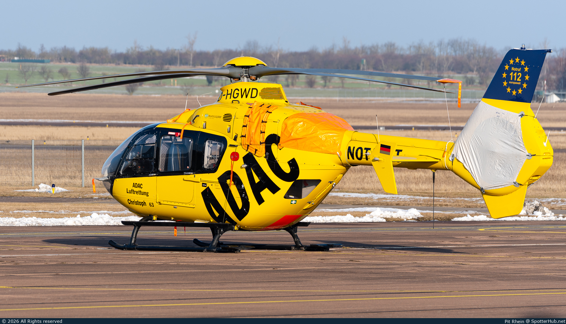 Photo of D-HGWD - Eurocopter EC135 P2+ operated by ADAC Luftrettung