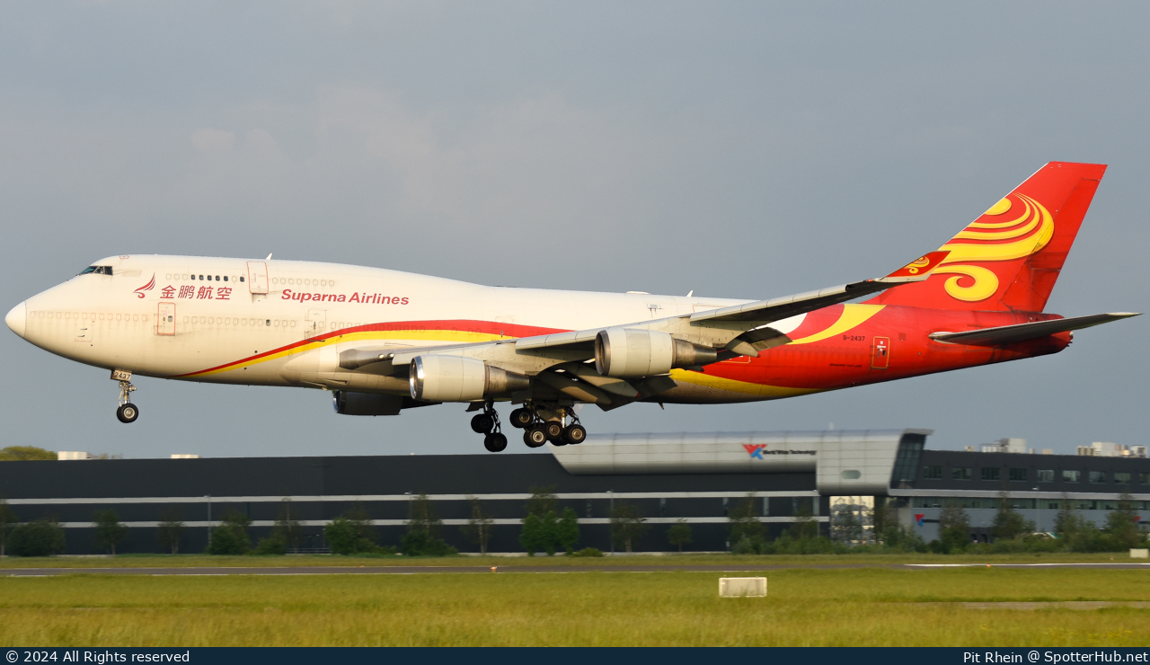 Photo of B-2437 - Boeing 747-481(BDSF) operated by Suparna Airlines