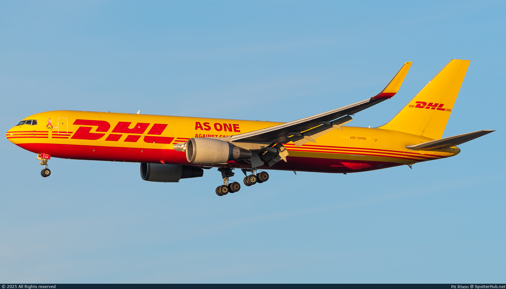 Photo of A9C-DHAA - Boeing 767-323(ER)(BCF) operated by DHL International Aviation