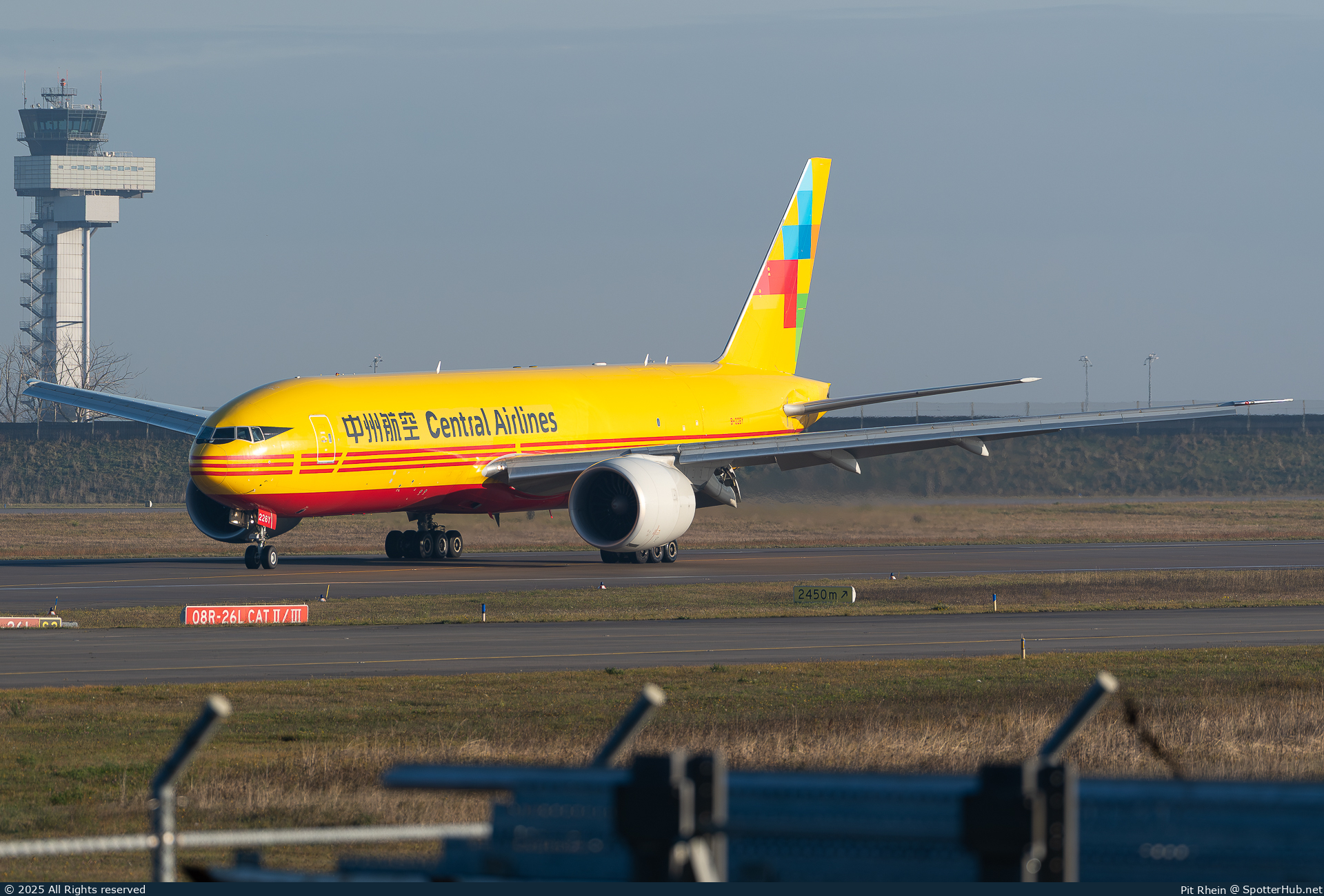 Photo of B-226Y - Boeing 777-F operated by China Central Airlines