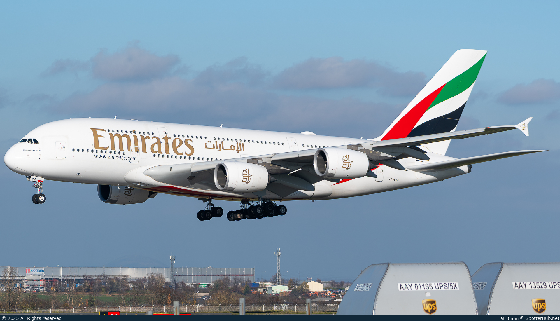 Photo of A6-EVA - Airbus A380-842 operated by Emirates