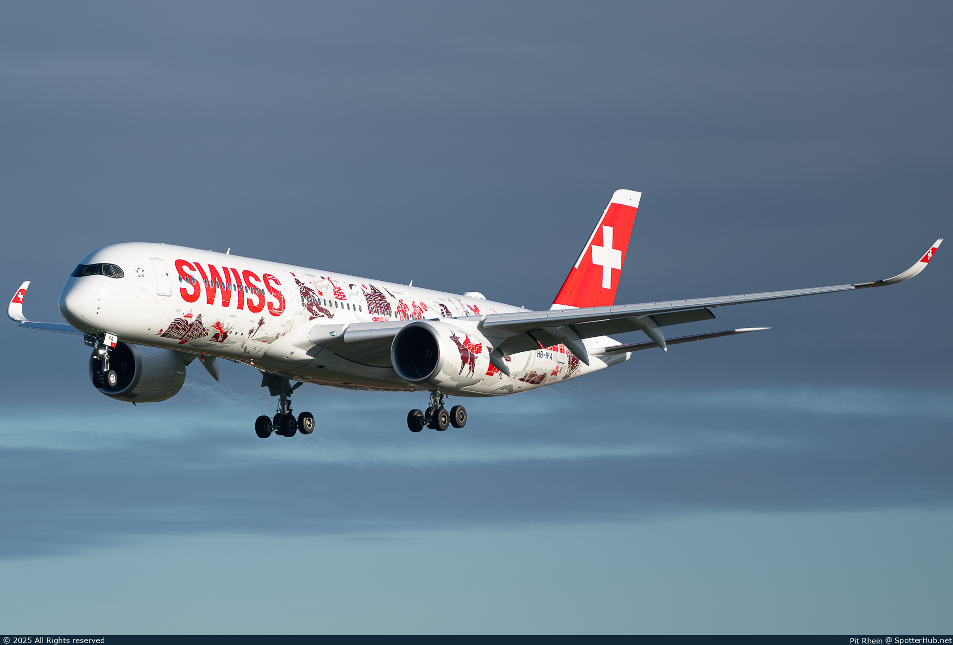 Photo of HB-IFA - Airbus A350-941 operated by Swiss International Air Lines