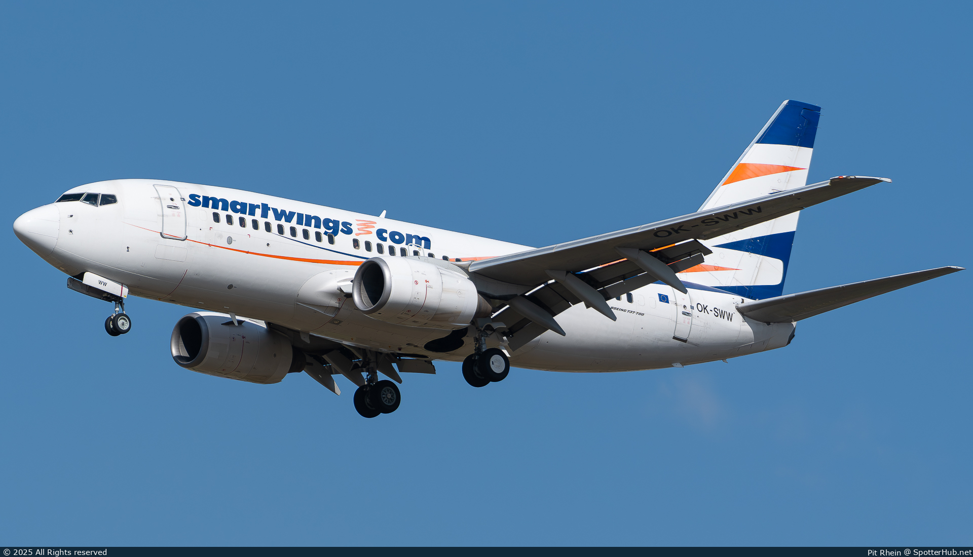 Photo of OK-SWW - Boeing 737-7Q8 operated by SmartWings