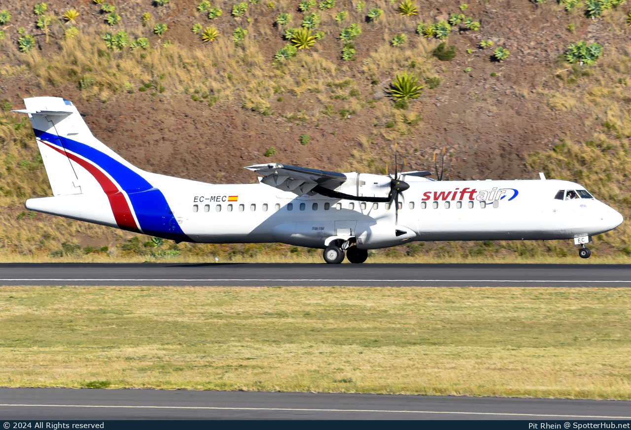Photo of EC-MEC - ATR 72-500(F) operated by Swiftair