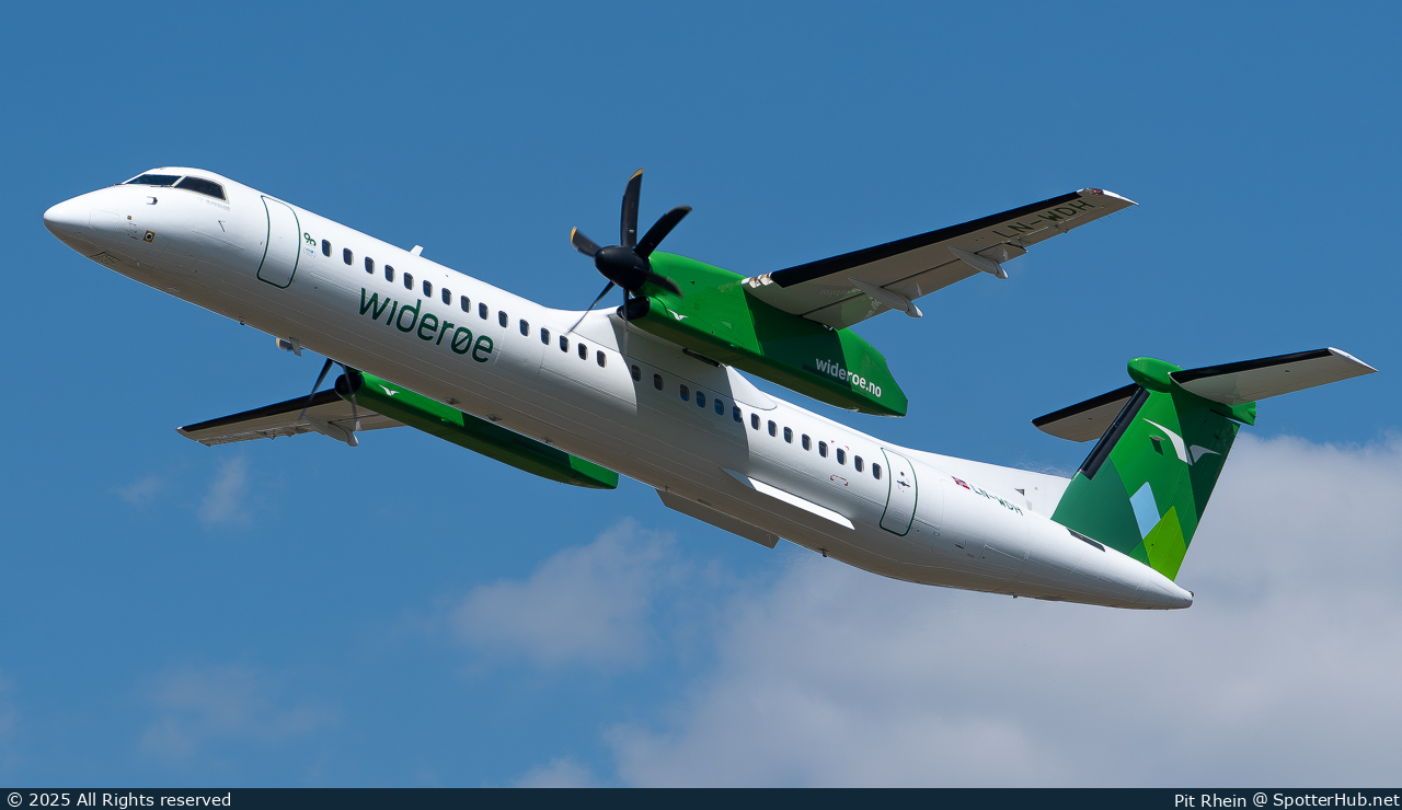 Photo of LN-WDH - Bombardier DHC-8-402 Dash 8 Q400 operated by Widerøe