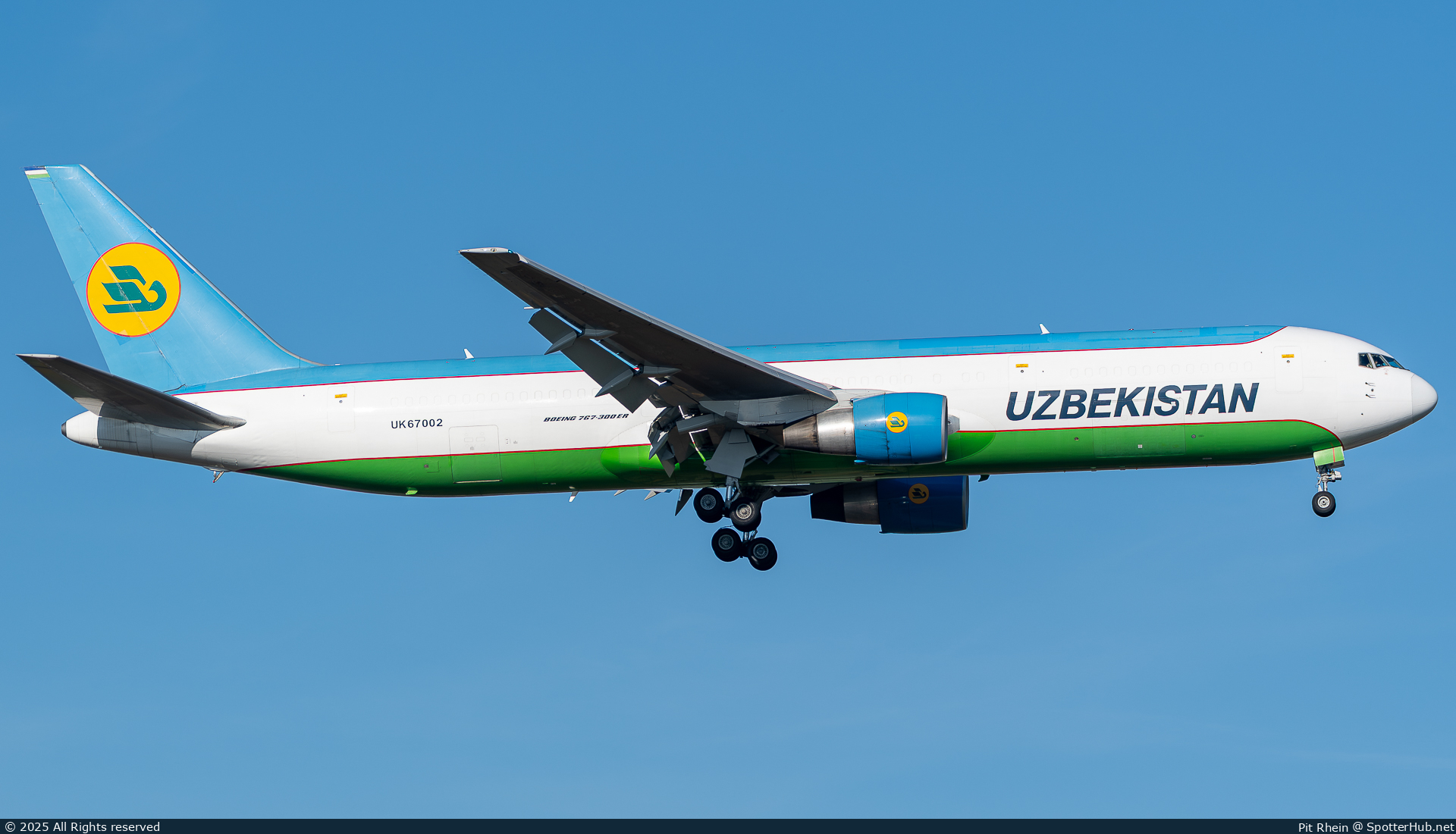 Photo of UK67002 - Boeing 767-33P(ER)(BCF) operated by Uzbekistan Airways Cargo