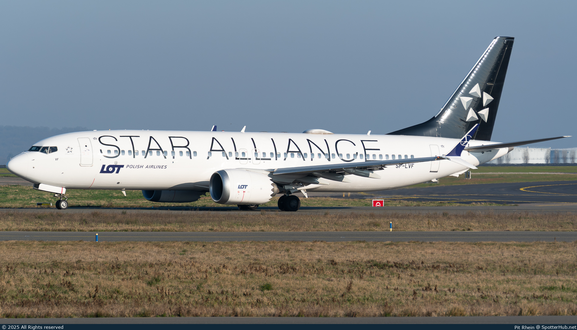 Photo of SP-LVF - Boeing 737 MAX 8 operated by LOT Polish Airlines