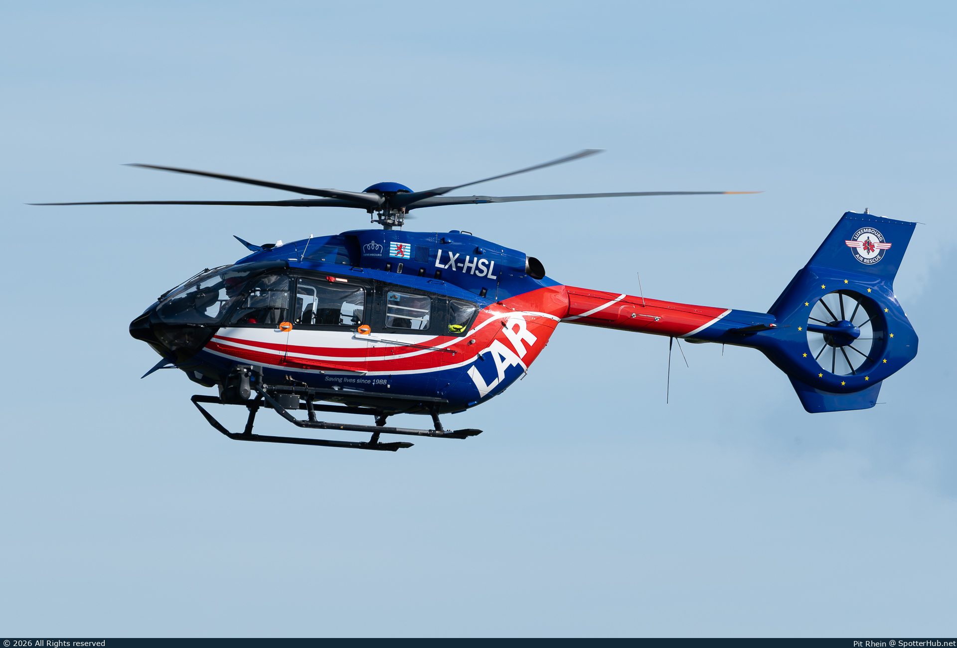 Photo of LX-HSL - Airbus Helicopters H145 operated by Luxembourg Air Rescue