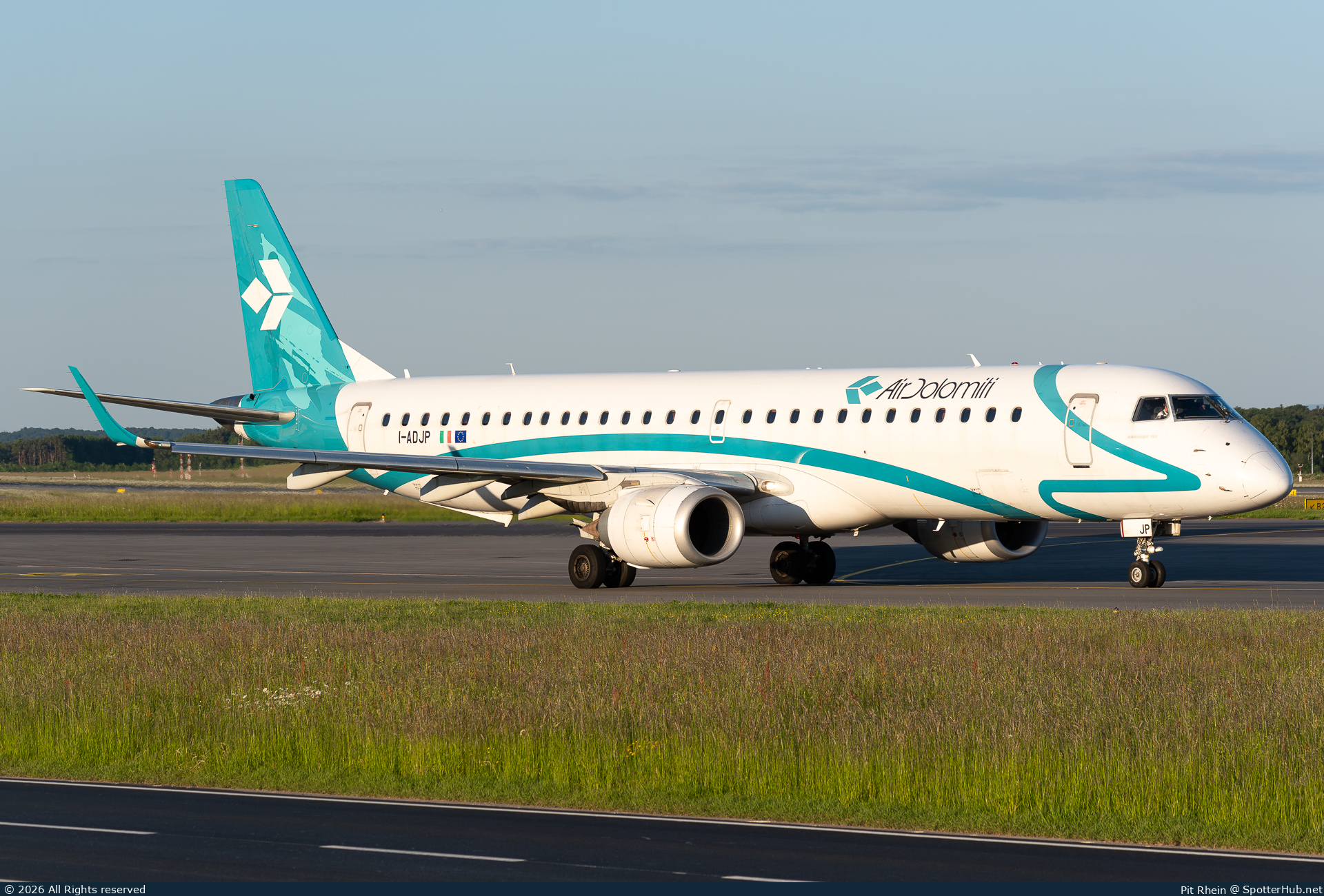 Photo of I-ADJP - Embraer ERJ-195LR operated by Air Dolomiti